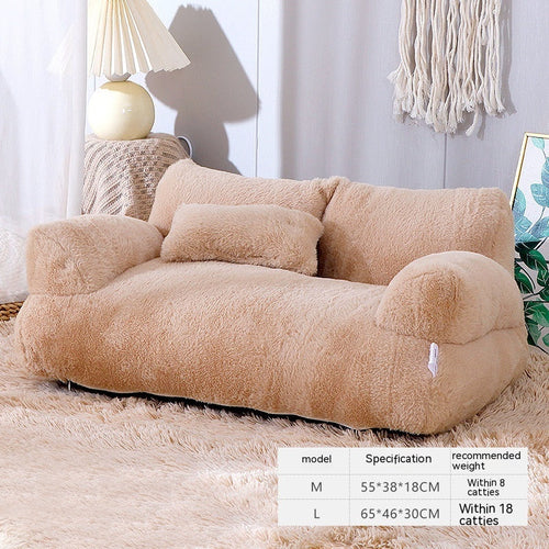 Luxury Cat Bed Sofa Winter Warm Cat Nest Pet Bed For Small Medium Dogs