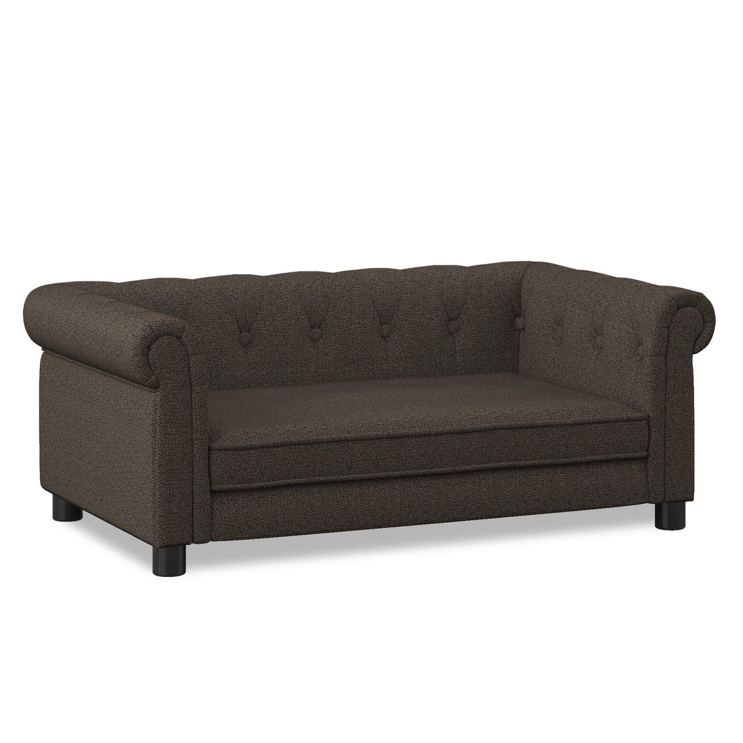 Elegant Rectangular Pet Bed for Small and Medium Dogs, Durable