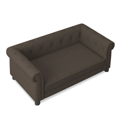 Elegant Rectangular Pet Bed for Small and Medium Dogs, Durable